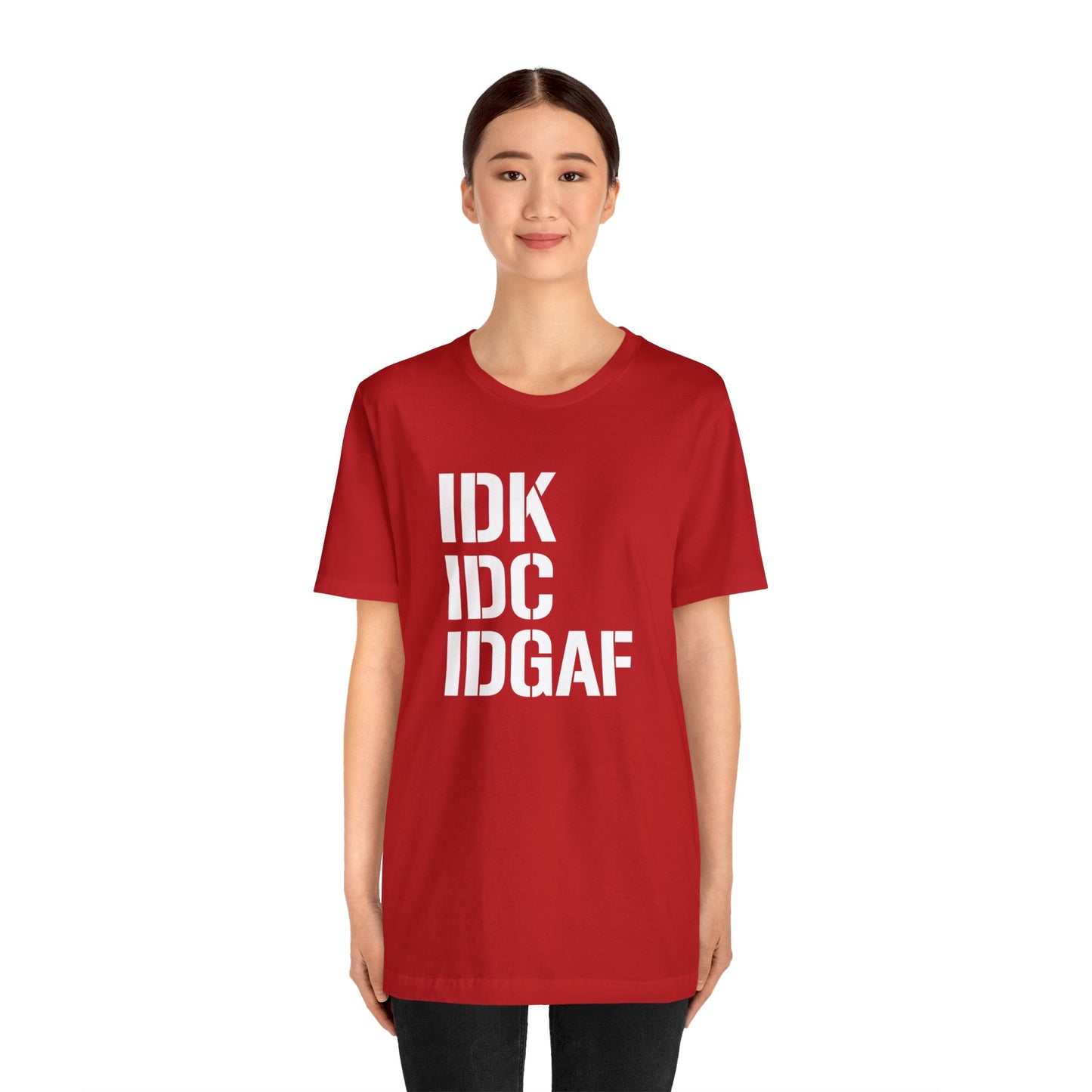 IDGAF Short Sleeve Tee