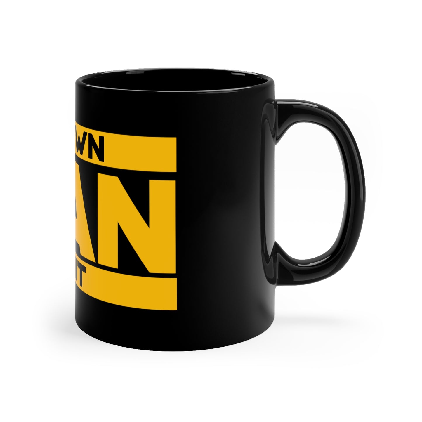 Grown Man Sh*t 11oz Black Mug