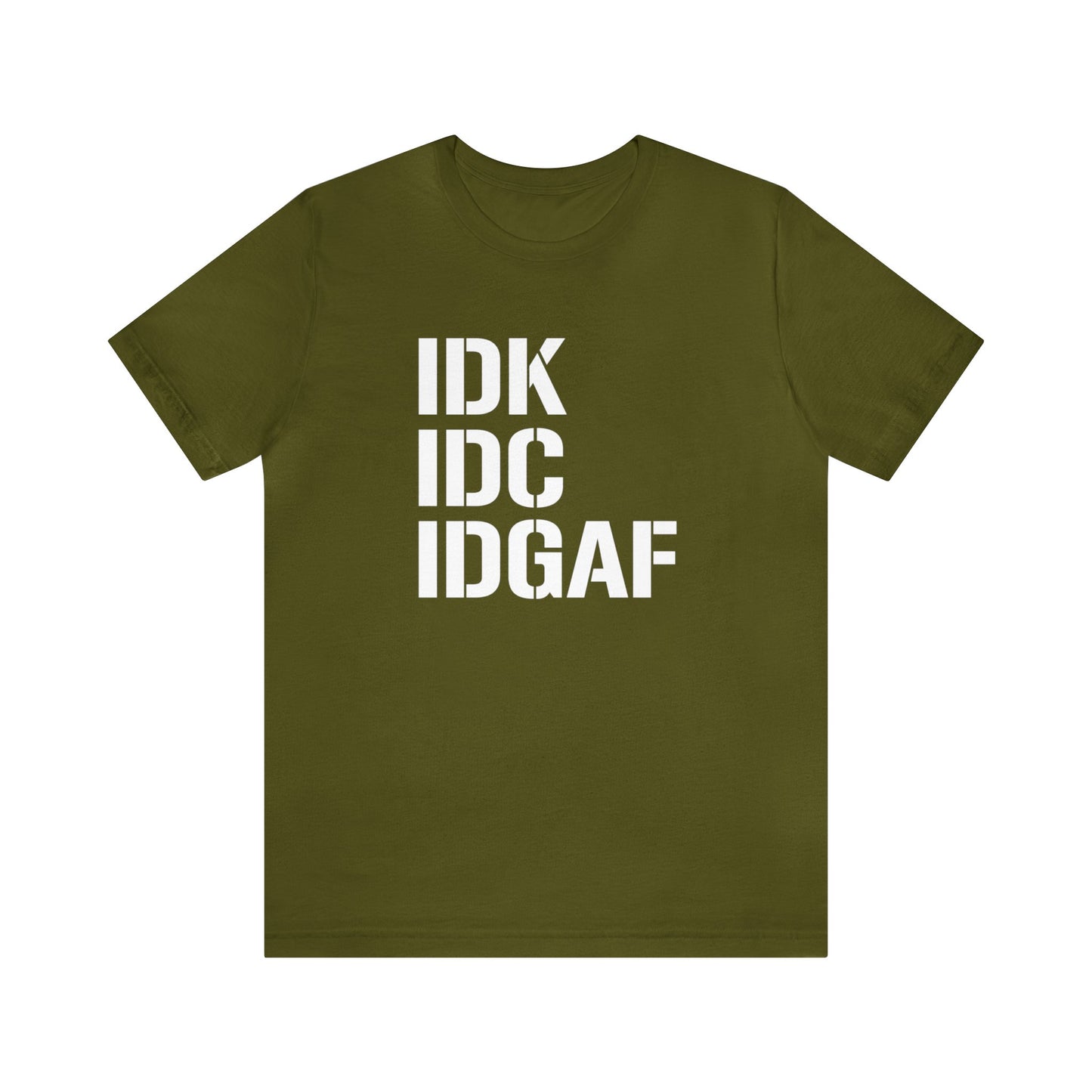IDGAF Short Sleeve Tee