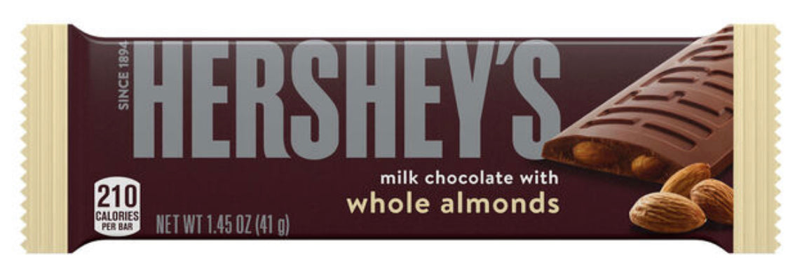 Hersheys with almonds