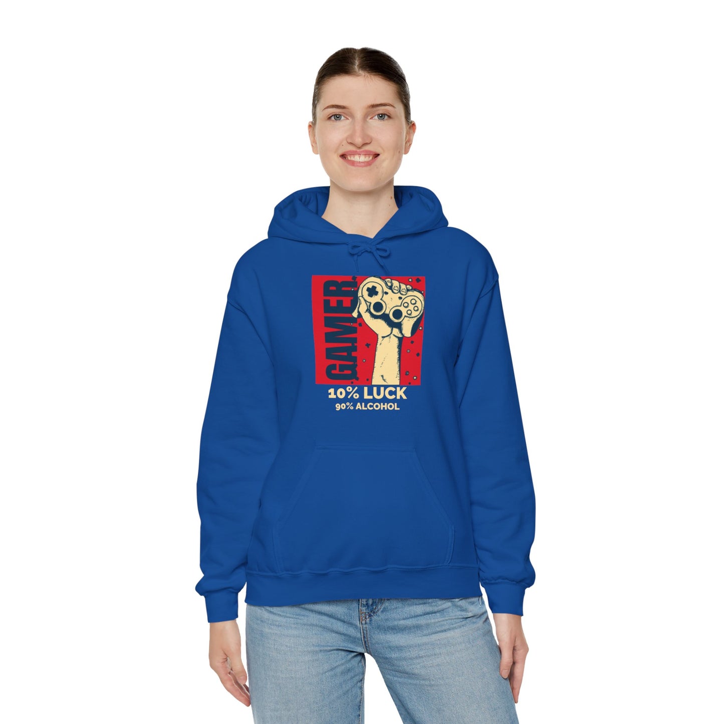 GAMER % Hooded Sweatshirt