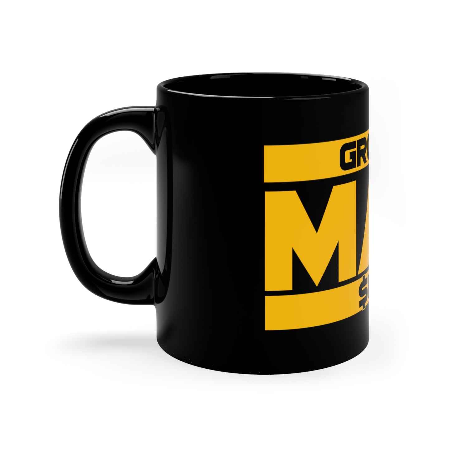 Grown Man Sh*t 11oz Black Mug
