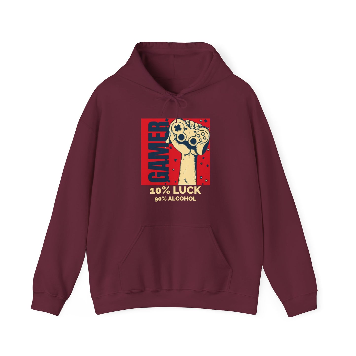 GAMER % Hooded Sweatshirt