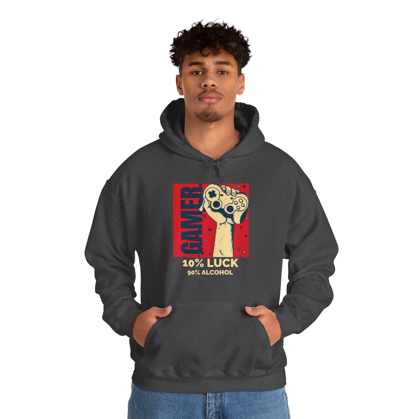 GAMER % Hooded Sweatshirt