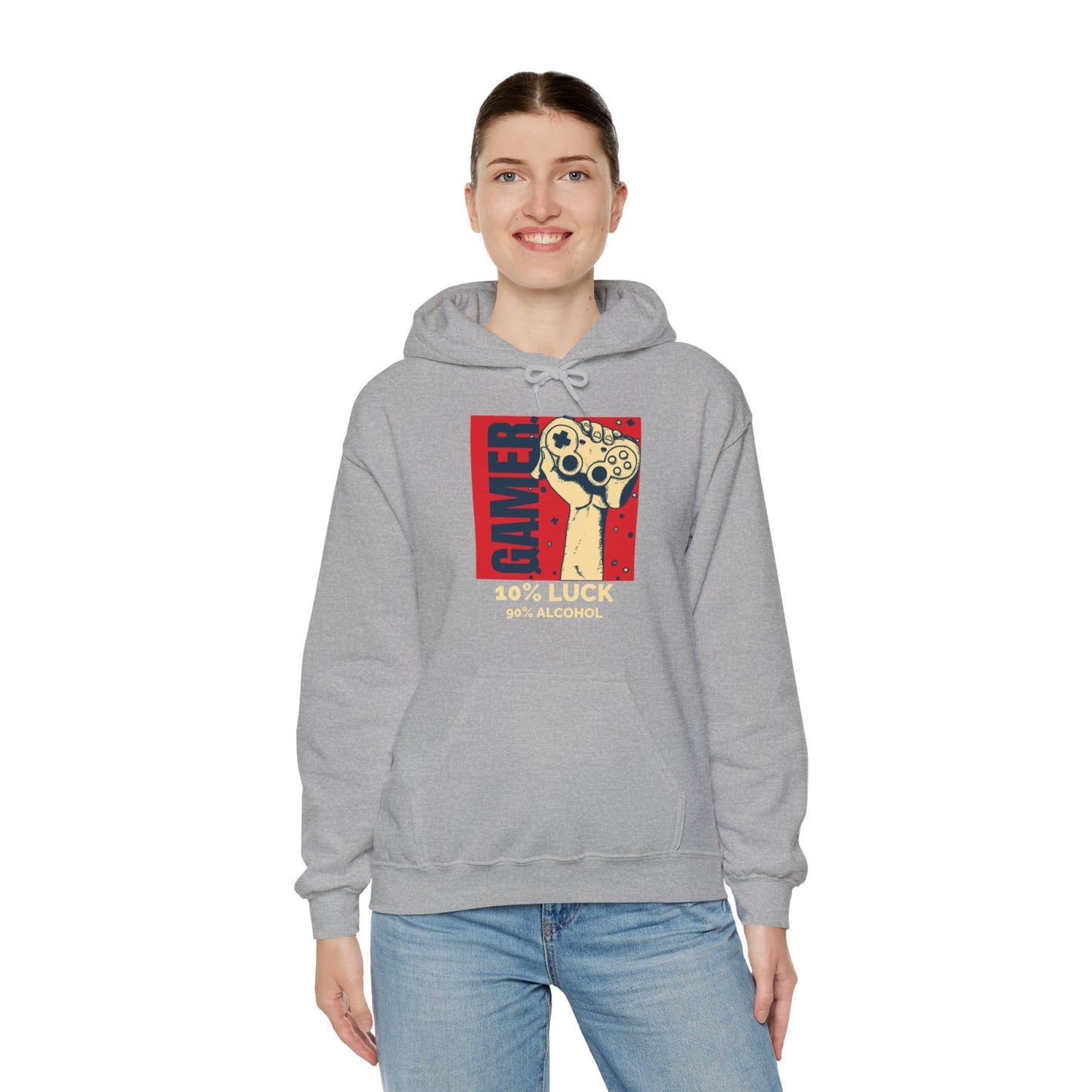 GAMER % Hooded Sweatshirt
