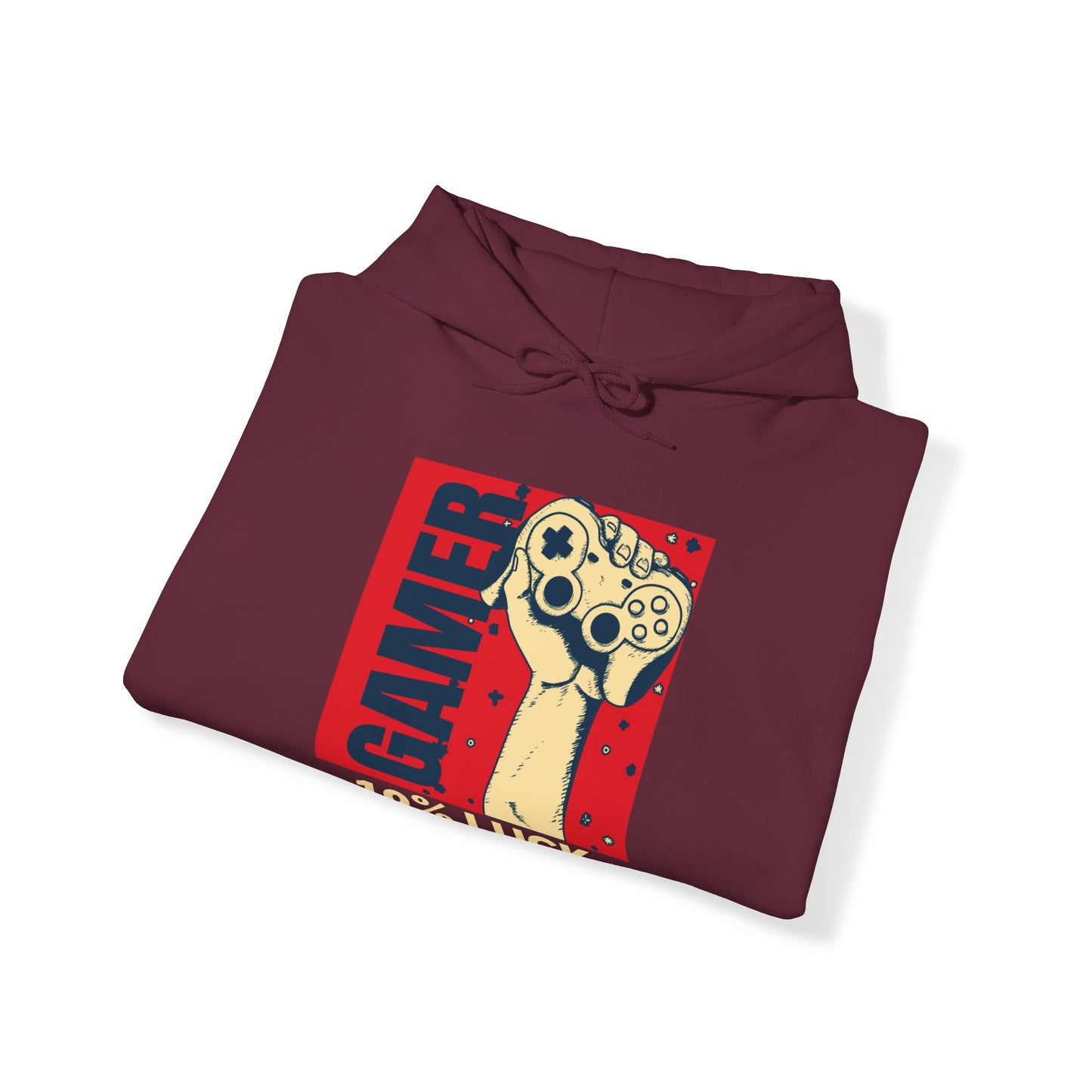 GAMER % Hooded Sweatshirt