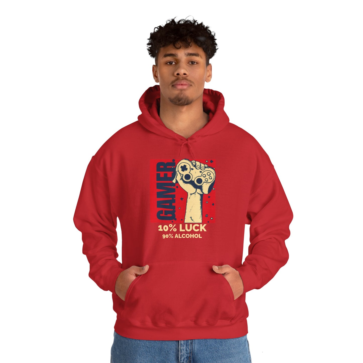 GAMER % Hooded Sweatshirt