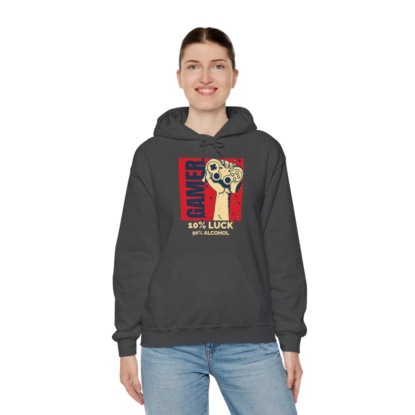 GAMER % Hooded Sweatshirt