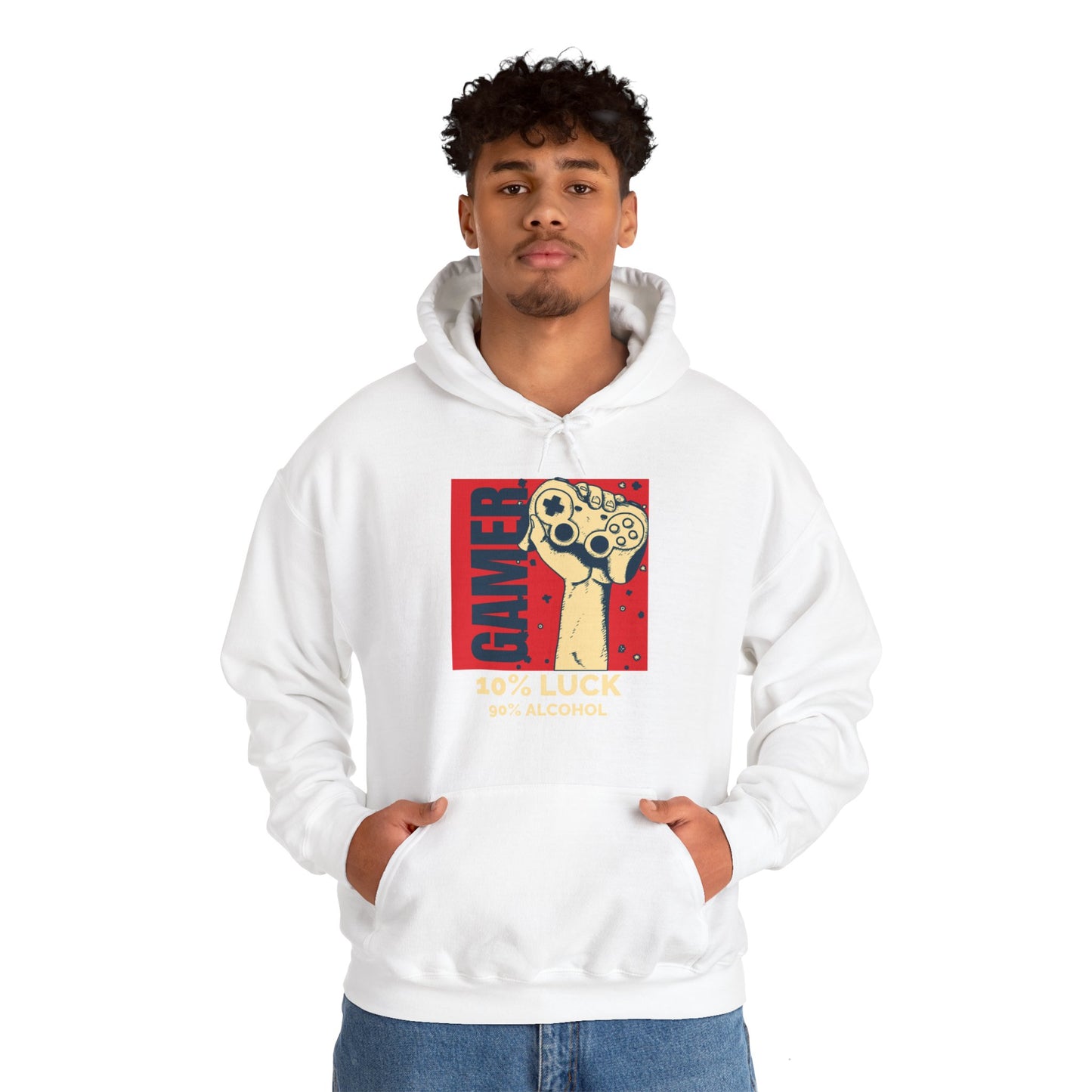 GAMER % Hooded Sweatshirt