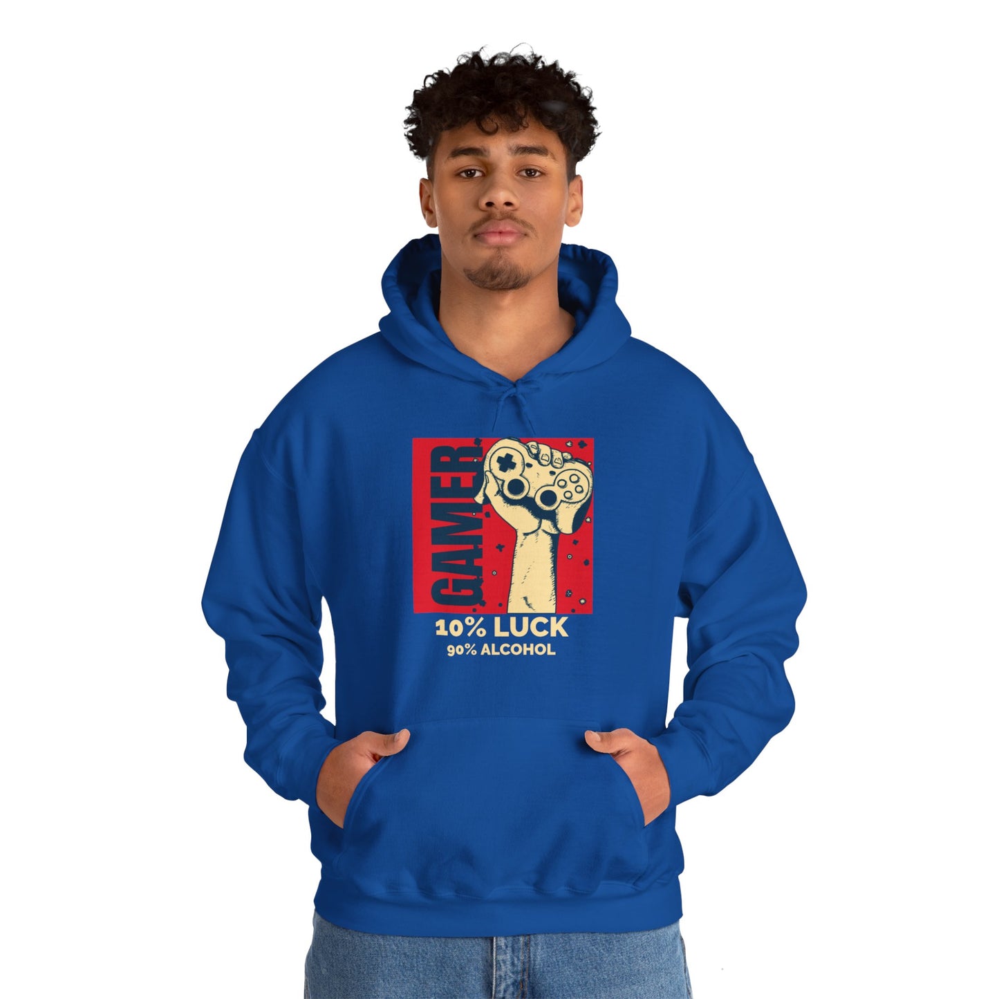 GAMER % Hooded Sweatshirt