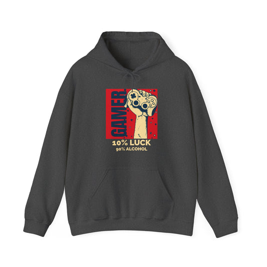 GAMER % Hooded Sweatshirt
