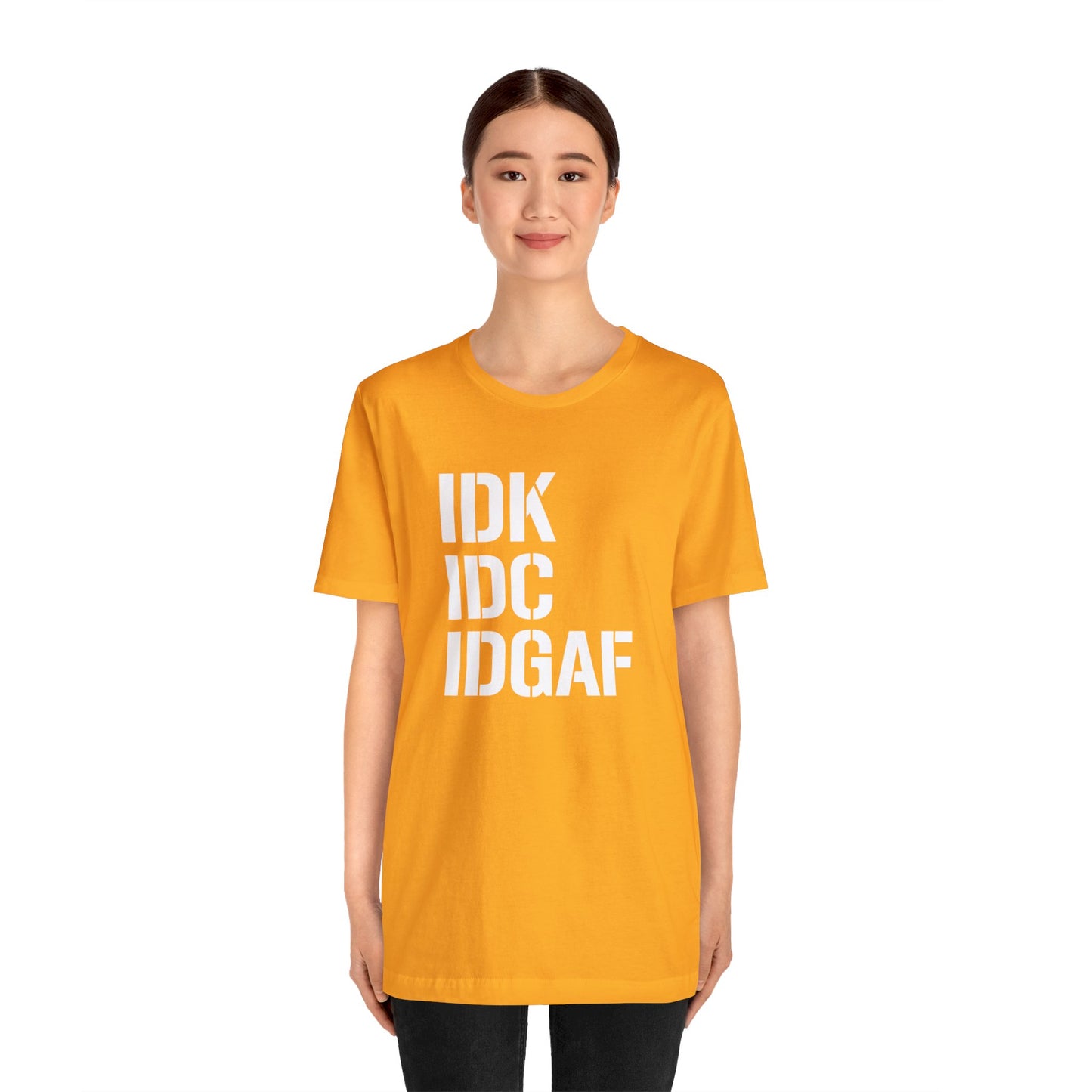 IDGAF Short Sleeve Tee