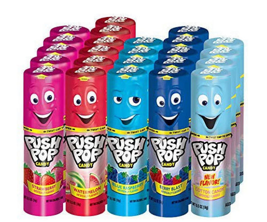Push pop candy