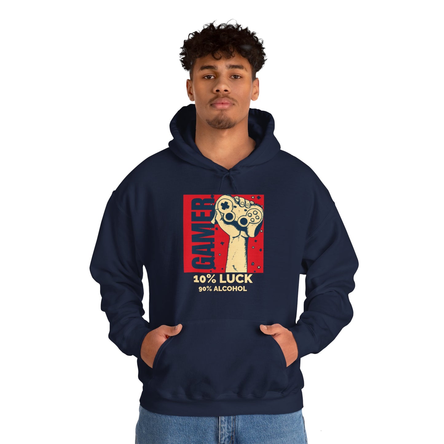 GAMER % Hooded Sweatshirt
