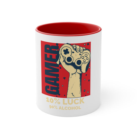 GAMER % Coffee Mug, 11oz
