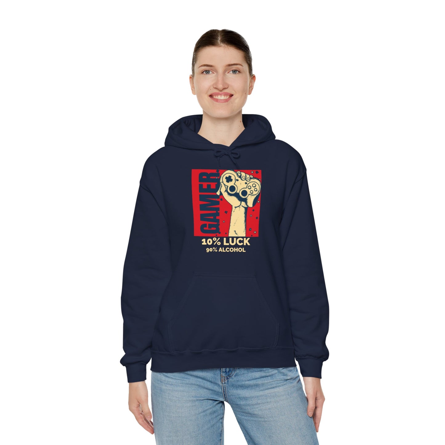 GAMER % Hooded Sweatshirt