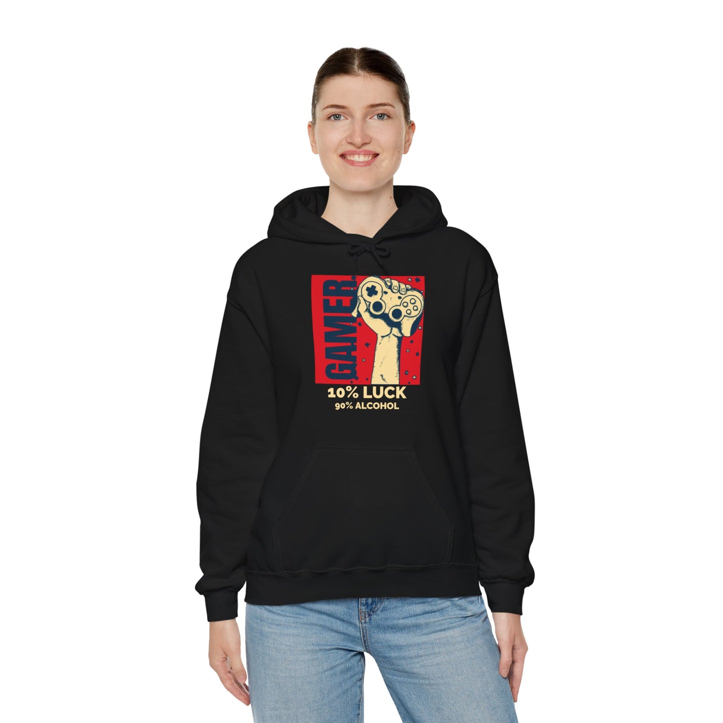 GAMER % Hooded Sweatshirt