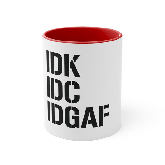 IDGAF Coffee Mug, 11oz