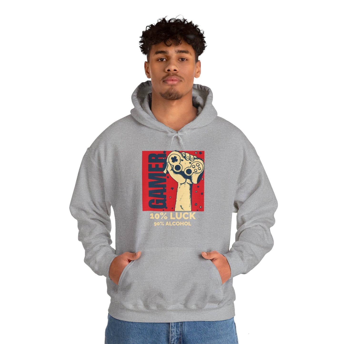 GAMER % Hooded Sweatshirt