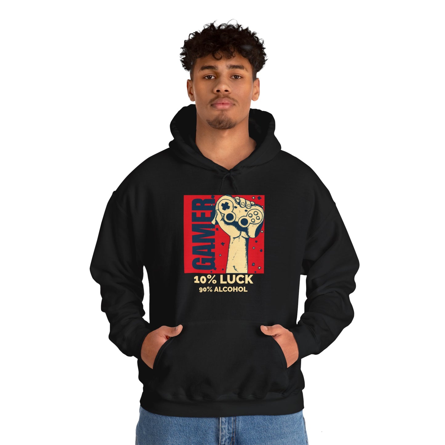 GAMER % Hooded Sweatshirt