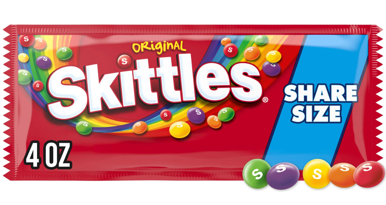 Skittles red